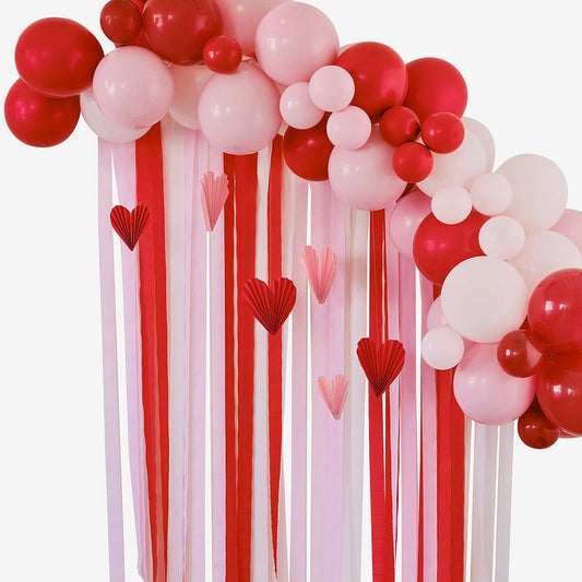 Deco EVJF - Arche de ballons rose Ginger Ray 65 ballons