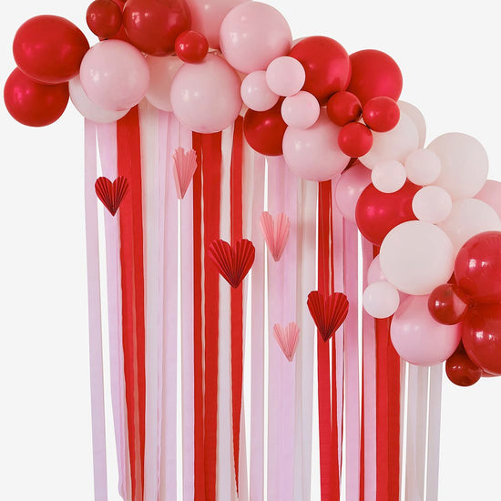 Ballon de baudruche géant : 1 ballon rose brillant - Decoration  anniversaire princesse, mariage, st valentin