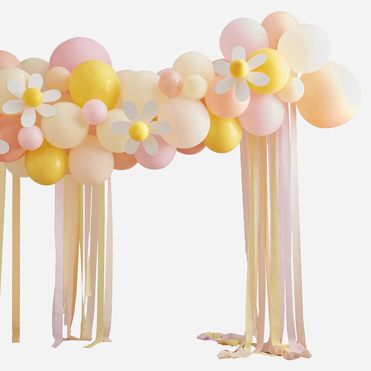 Arche de ballons pastel Meri Meri - Décoration de Paques