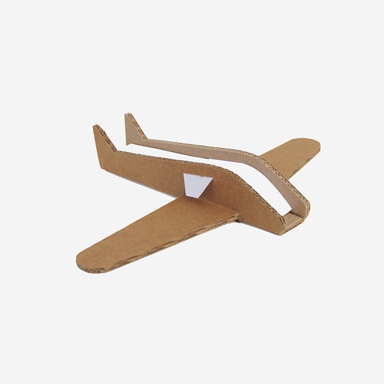 My little day : 6 avions à fabriquer en carton kit loisirs créatifs 