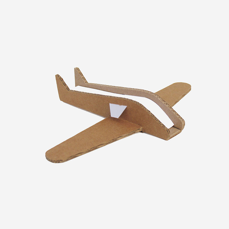 Mi pequeño día: 6 aviones para hacer en cartón kit de ocio creativo