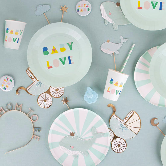 Accessoire maman pour baby shower : serre tete mom to be