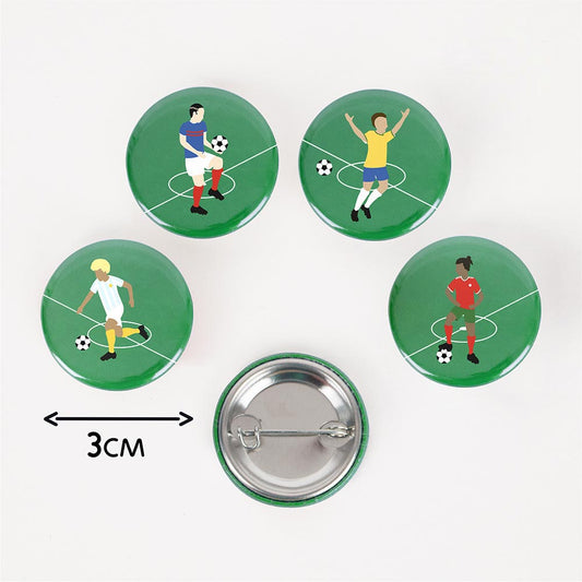 Mini escudo de fútbol: bolsita regalo sorpresa cumpleaños