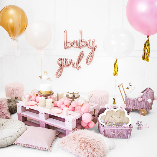 Everything for a girl's baby shower decoration with My Little Day.