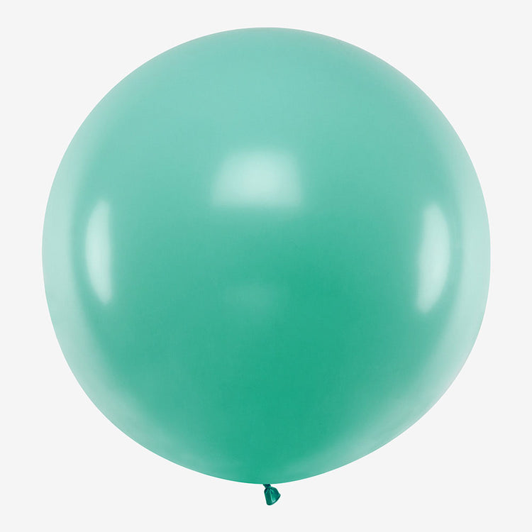 duck green balloon for birthday deco