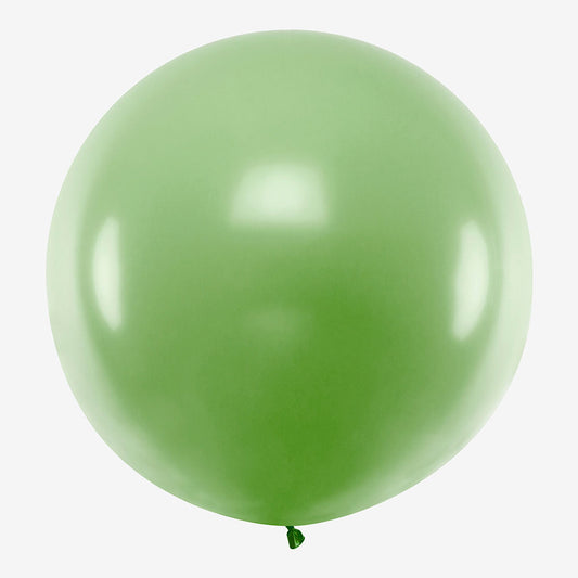 ballon de baudruche vert géant pour deco anniversaire