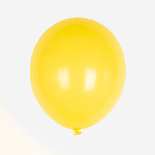 My Little Day yellow balloons for party decoration or baby shower.
