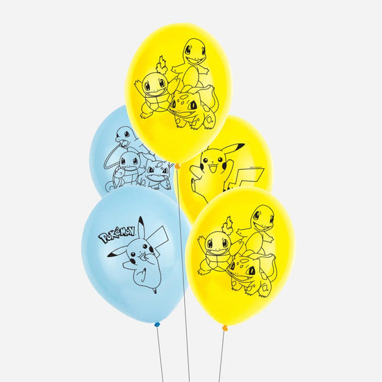 Idee decoration anniversaire garcon : ballon de baudruche pokemon