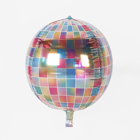 Ballon d'anniversaire surprise gonflé à l'hélium : 30 ans multicolore