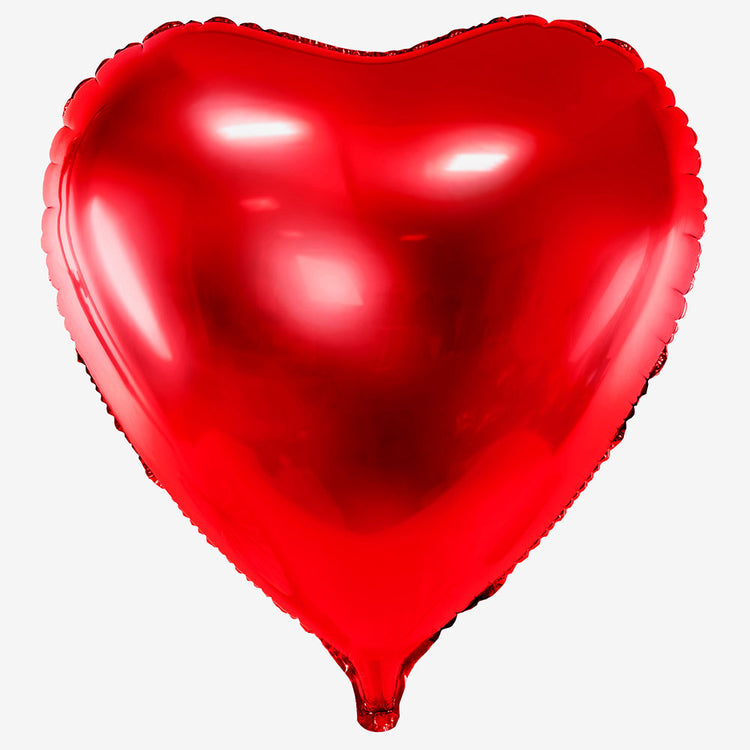 Giant red heart balloon for Valentine's Day or EVJF My Little Day