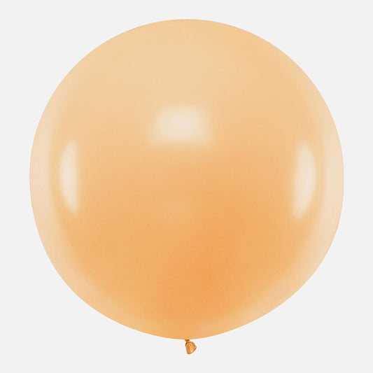 Ballon - Latex - Unis - Mat - 1m MARRON - fete.fr