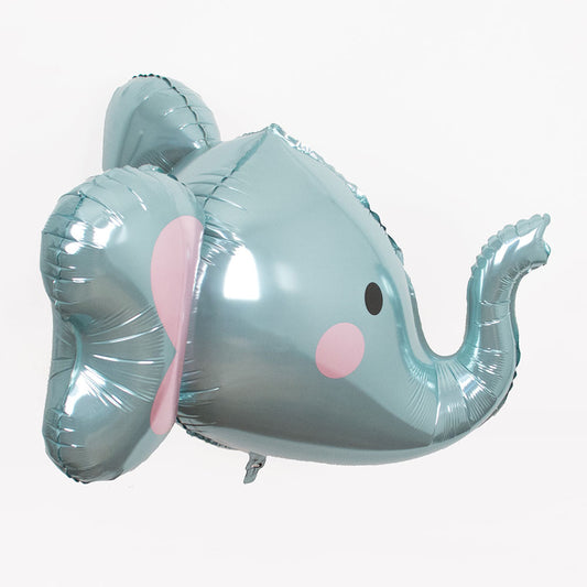 Ballon hélium éléphant pour anniversaire safari ou jungle