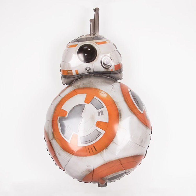 BB8 balloon to decorate a Star Wars theme party or birthday.