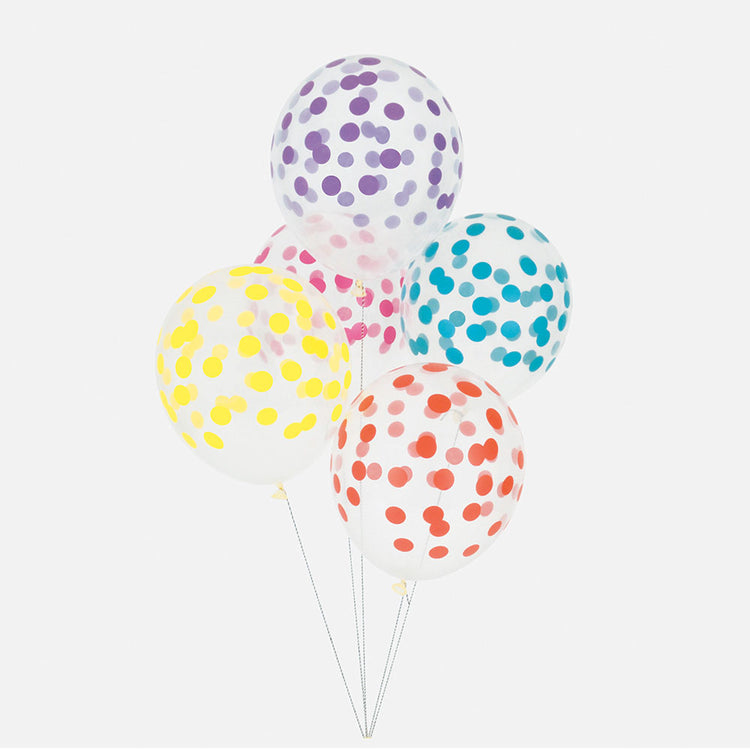 multicolored for birthday party decoration
