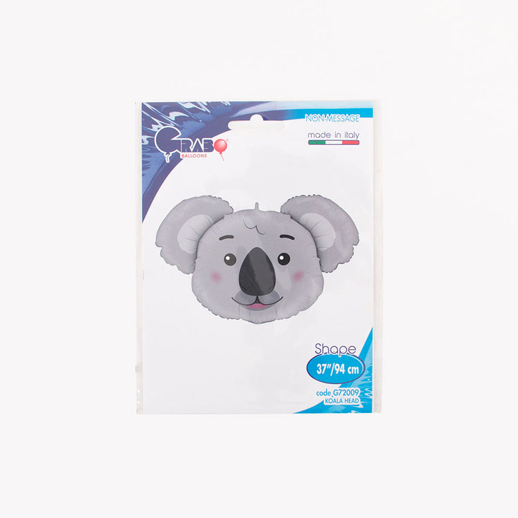 packaging ballon koala : anniversaire animaux safari