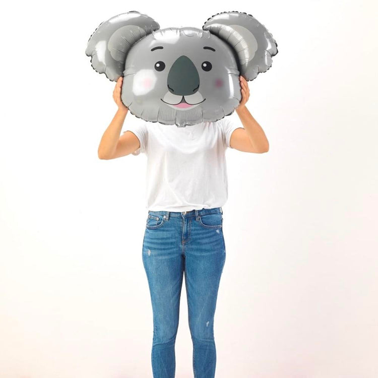 Ballon en aluminium koala gris - 71 cm - Jour de Fête - Les Animaux - Top  Thèmes