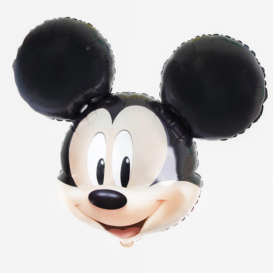 Globo de helio de Mickey para una fiesta de cumpleaños infantil con temática de Mickey