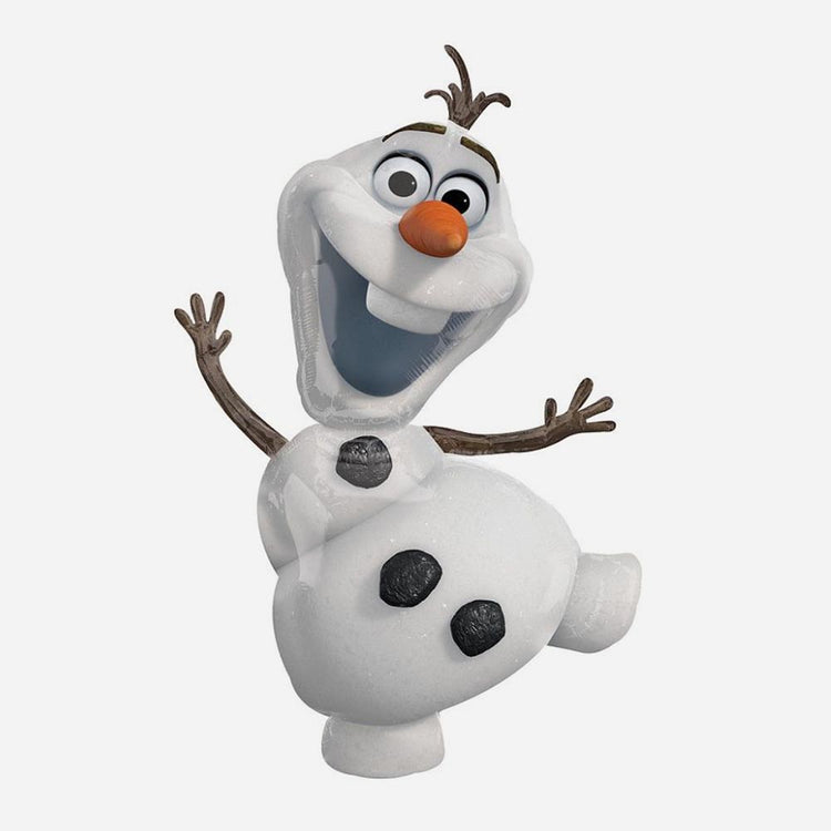 Olaf helium balloon for a Frozen themed birthday party