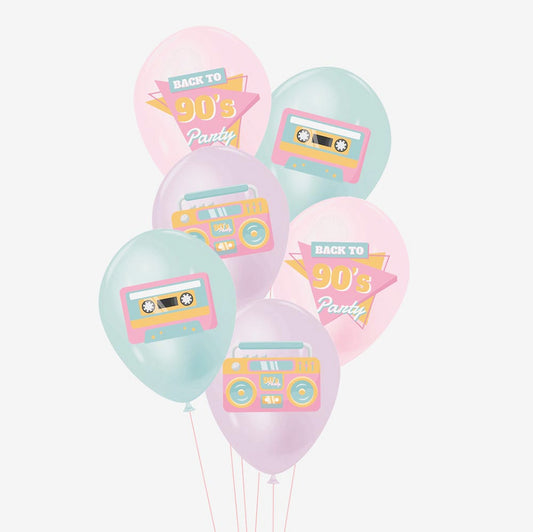 Balloons for Barbie birthday or 90s party