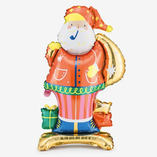 Balloon in the shape of Santa Claus for interior Christmas decoration