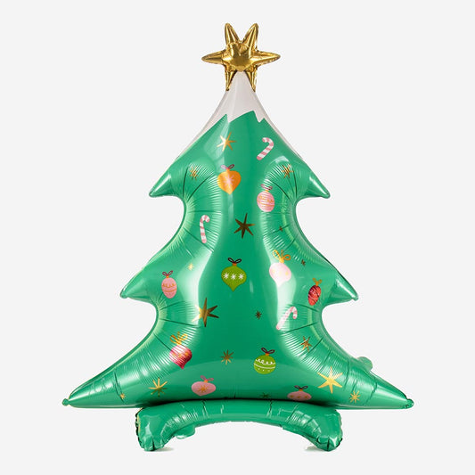 globo de helio árbol de navidad decoración de fiesta de fin de año