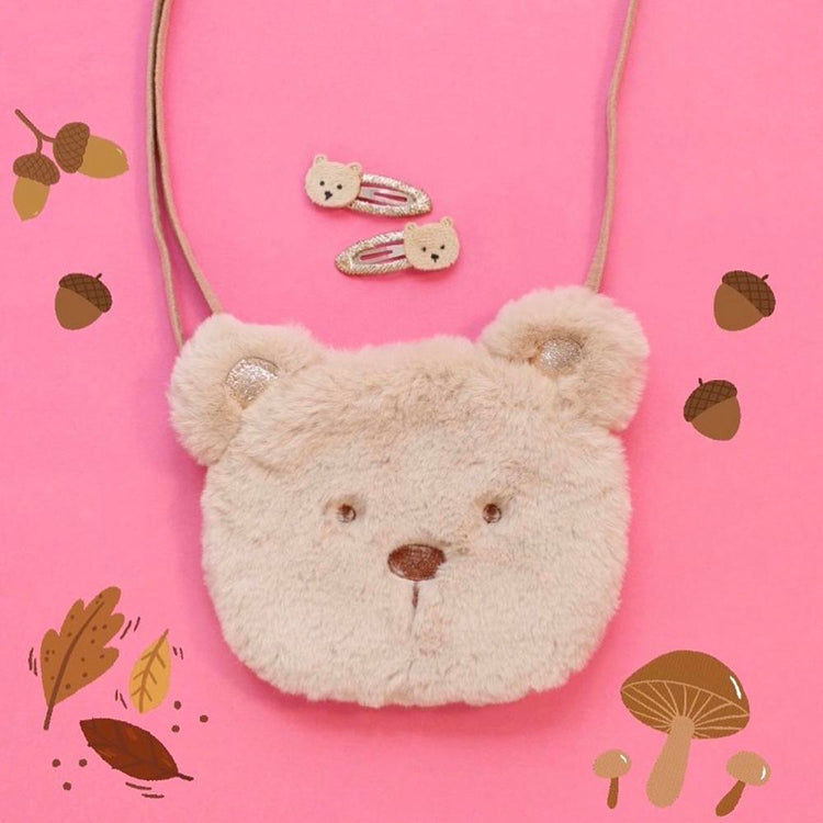 Barrettes ourson pour pochette surprise anniversaire animaux des bois