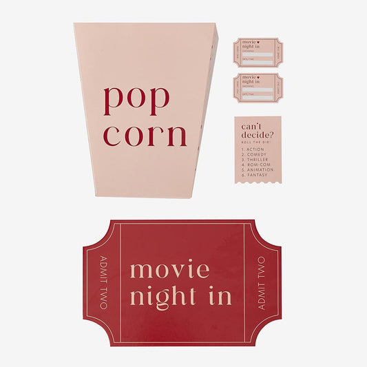 Valentine's Day idea: movie night decor by Ginger Ray