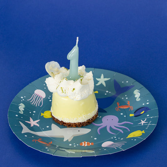 Gâteau anniversaire Peppa Pig : bougie + chiffres + figurine