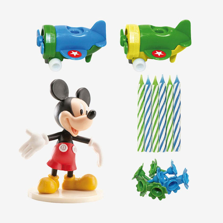 Figura tarta Mickey y aviones: cumpleaños infantil