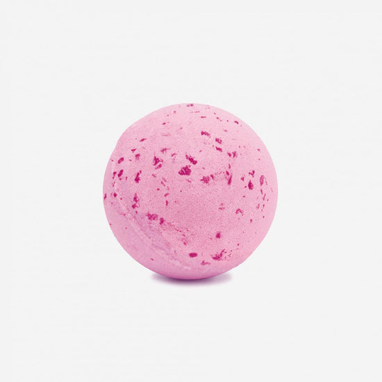 Cadeau fille : bombe de bain effervescente confettis roses