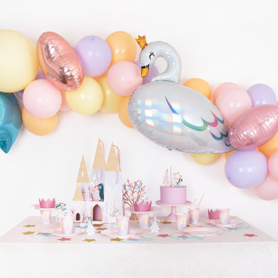 Kit de fête anniversaire princesse - Décoration anniversaire enfant et fêtes