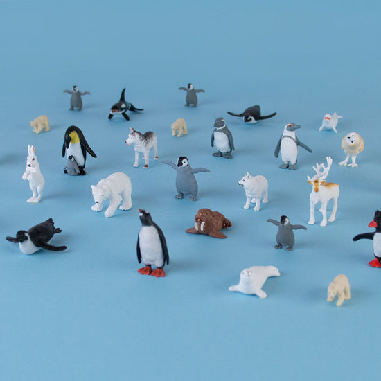 Cadeau invité anniversaire enfant : mini figurines animaux de la mer