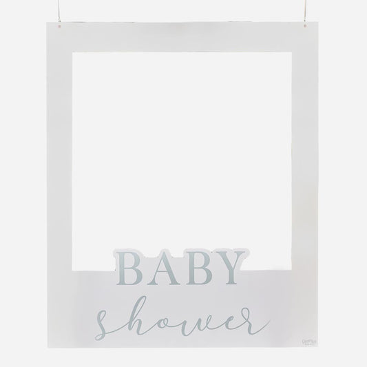 Marco personalizable de fotomatón de rayos de jengibre para decoración de baby shower
