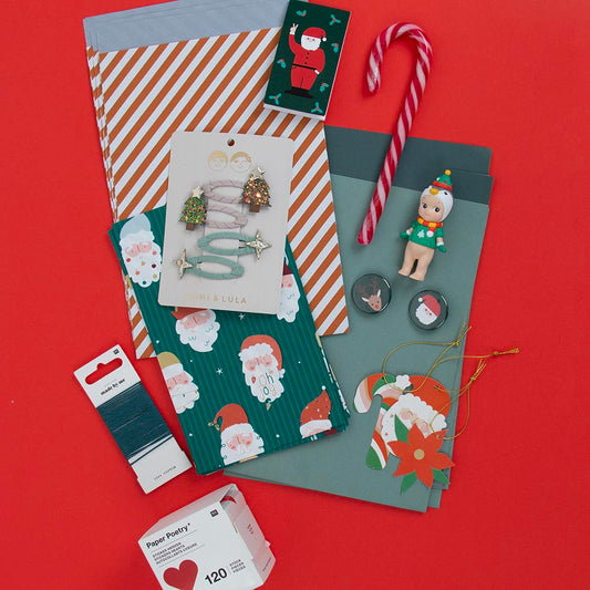Santa Claus calendar kit to do yourself for Christmas gift