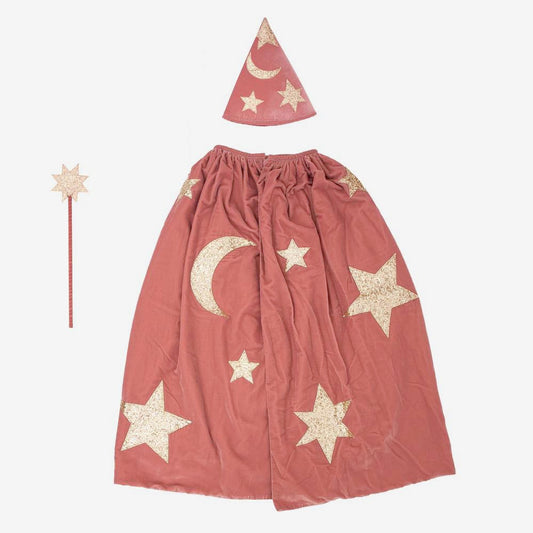 Costume da mago o mago rosa Meri Meri perfetto per Halloween