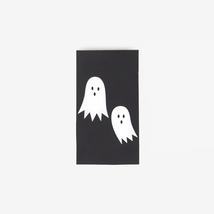 Children's halloween pouch gift: mini ghost notebook