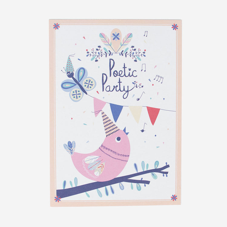 Carte anniversaire Confettis Garçon My Lovely Thing - Pastel Shop
