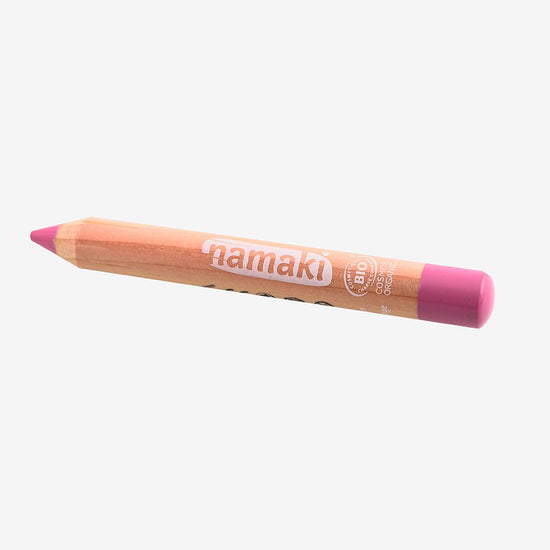 Crayons maquillage enfant bio vegan namaki rose pour deguisement enfant