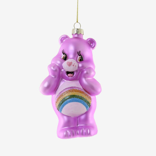 Original Christmas tree decoration: pink care bear ornament