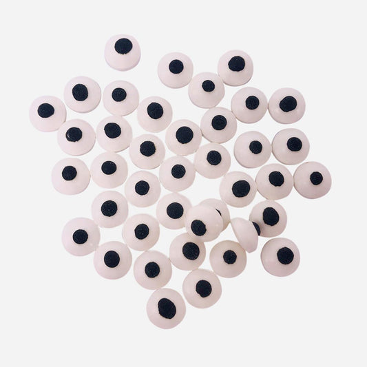 Yeux en sucre pour décoration de gateau de soirée Halloween originale