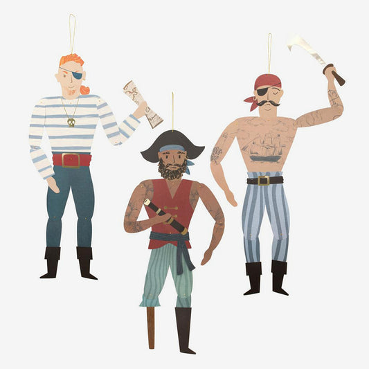 Cumpleaños pirata: 3 adornos piratas gigantes para completar tu decoración