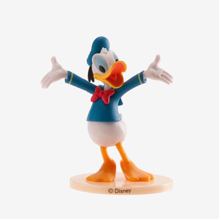Decoration gateau anniversaire disney : figurine Donald classique
