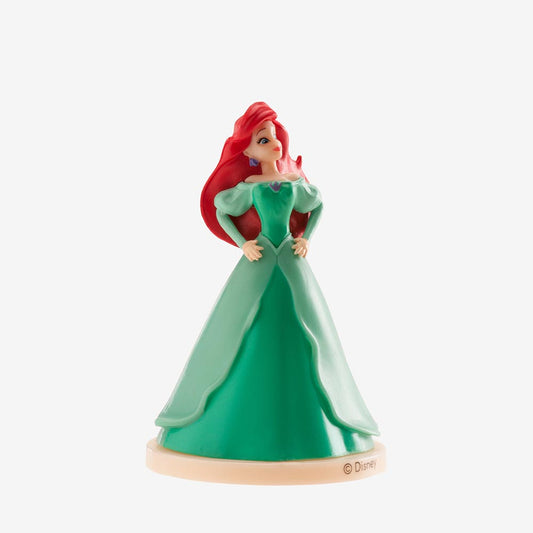 Decoration gateau anniversaire princesse disney : figurine Ariel la petite sirene