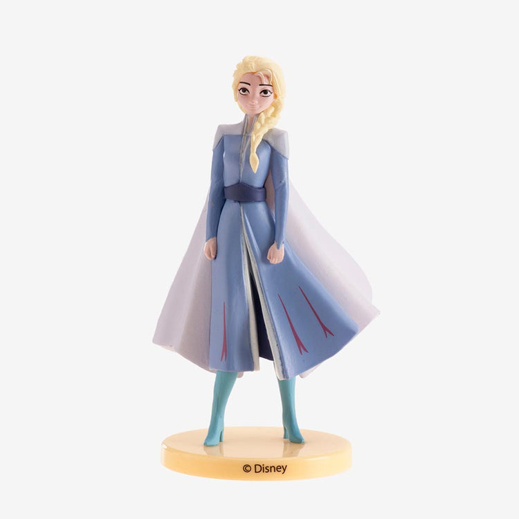 Decoration gateau anniversaire Reine des Neiges : figurine Elsa
