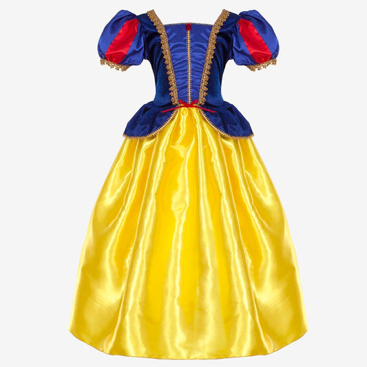 Princess girl birthday costume: Snow White costume