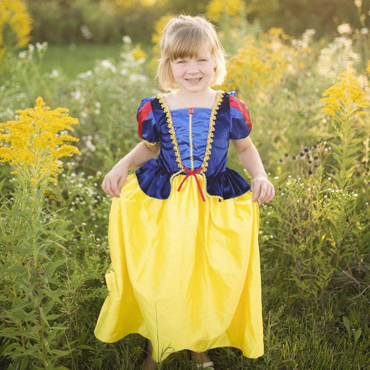 Birthday girl princess with classic snow white costume
