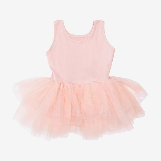 Deguisement pour enfant de danseuse rose pour fete de carnaval