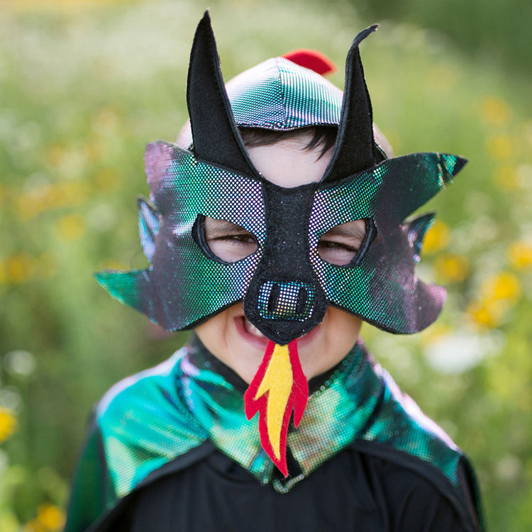 Anniversaire ou  fete thème chevalier : déguisement réversible dragon garçon