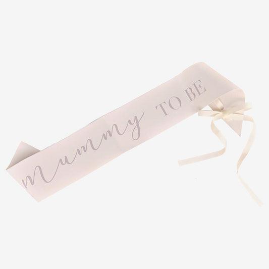 Accessory to offer for a birth party: Mummy to be nude scarf