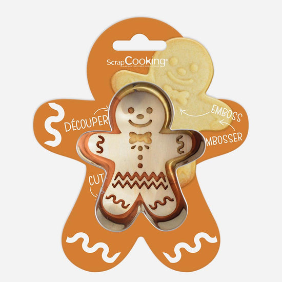 Kit biscuit forme ginger biscuit de chez scrapcooking